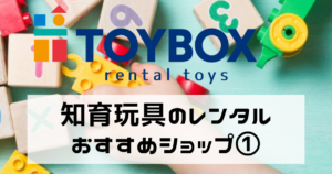 【トイボックス】月額2980円で世界中の知育おもちゃがおうちに届く！超お得なレンタルサービス
